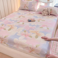 HKM-791635 Cartoon Anime Pure Cotton Fitted Bed Sheet - Multiple Sizes Available