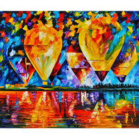 HKM-791827 Hand-Painted DIY Landscape Painting Set with Environmentally Friendly Acrylic Pigment