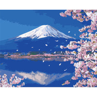 HKM-791827 Hand-Painted DIY Landscape Painting Set with Environmentally Friendly Acrylic Pigment
