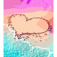 HKM-791827 Hand-Painted DIY Landscape Painting Set with Environmentally Friendly Acrylic Pigment