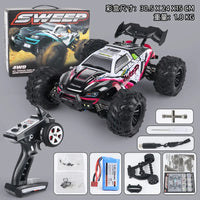 HKM-791827 High-Speed 4WD Off-Road Remote Control Car with LED Headlights for Kids and Teens