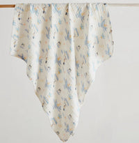 HKM-791827 Soft Combed Cotton Gauze Baby Blanket - 110 x 110 cm Towel Blanket