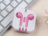 HKM-791891 In-Ear Headphones with 3.5mm Cable Control and Dynamic Sound, Ideal for MP3 and Mobile Devices
