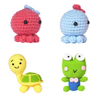 HKM-791955 Crochet Doll Material Pack for Knitting Wool Ornaments – Bohemian and Japanese Styles