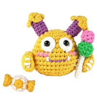 HKM-791955 Crochet Doll Material Pack for Knitting Wool Ornaments – Bohemian and Japanese Styles