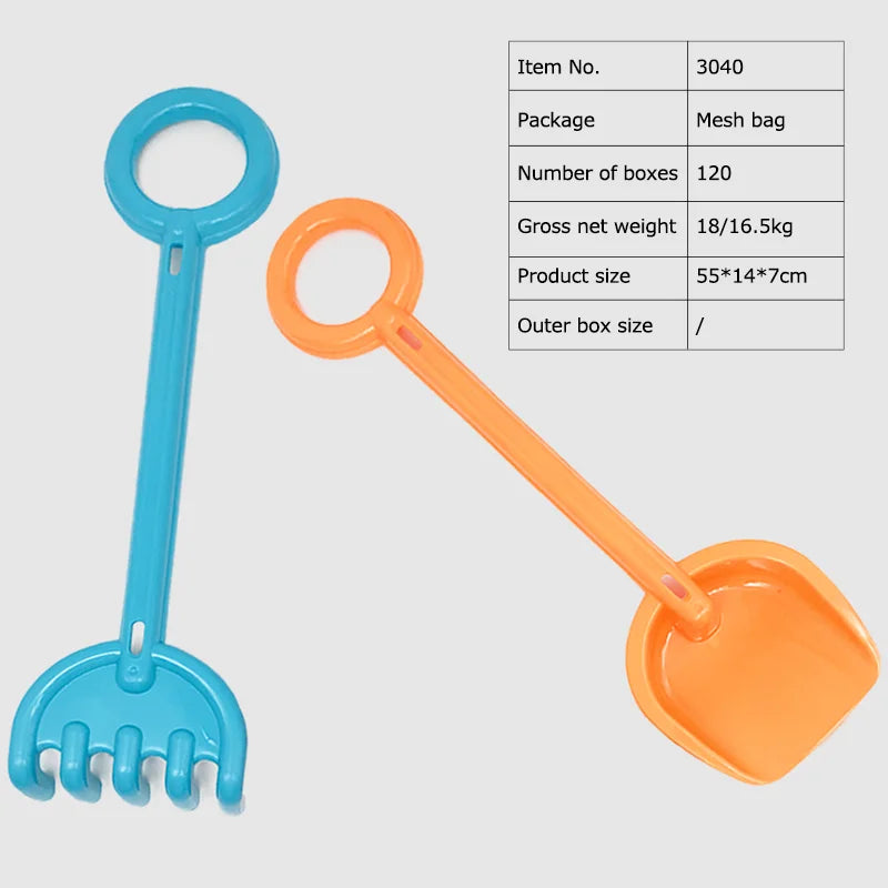 KTX-792083 Outdoor Sand Digging Toys for Kids - Versatile Plastic Shovels and Spades for Garden and Beach Play