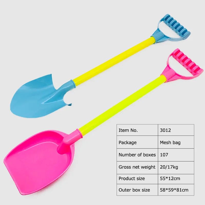 KTX-792083 Outdoor Sand Digging Toys for Kids - Versatile Plastic Shovels and Spades for Garden and Beach Play