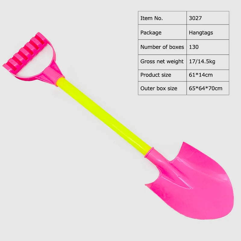 KTX-792083 Outdoor Sand Digging Toys for Kids - Versatile Plastic Shovels and Spades for Garden and Beach Play