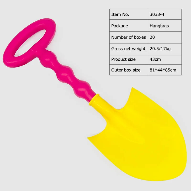 KTX-792083 Outdoor Sand Digging Toys for Kids - Versatile Plastic Shovels and Spades for Garden and Beach Play