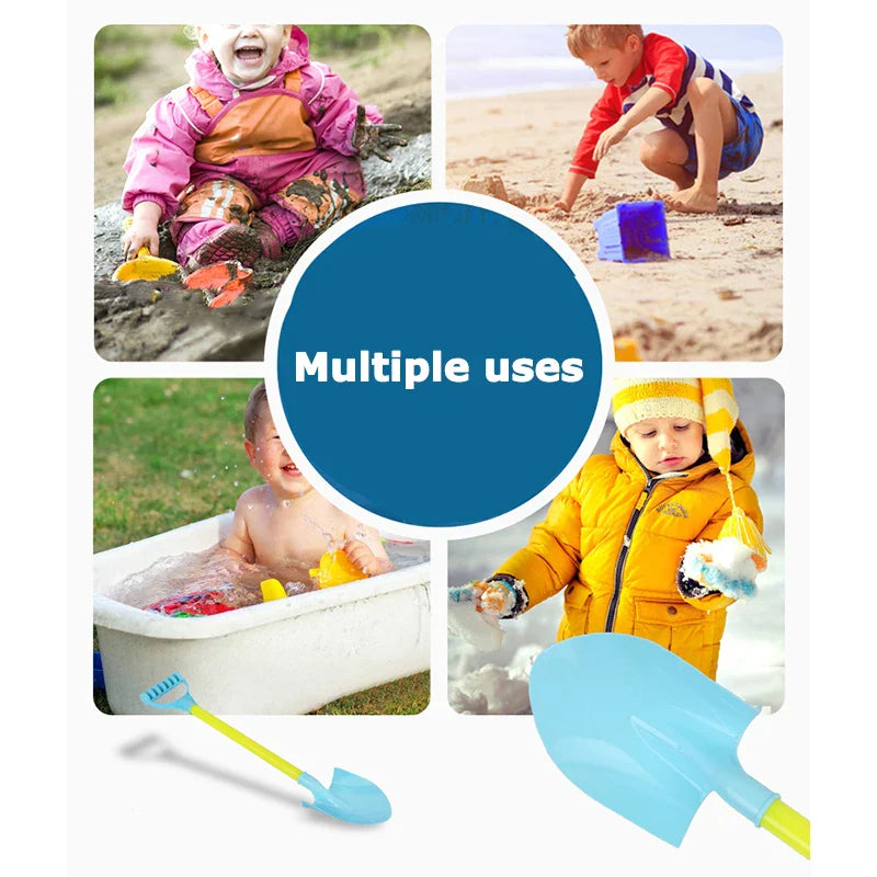KTX-792083 Outdoor Sand Digging Toys for Kids - Versatile Plastic Shovels and Spades for Garden and Beach Play
