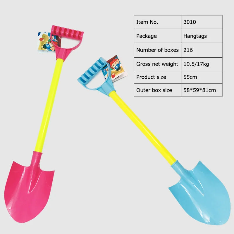 KTX-792083 Outdoor Sand Digging Toys for Kids - Versatile Plastic Shovels and Spades for Garden and Beach Play