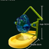 HKM-792083 Parrot Food Leakage Training Toy - Durable and Safe Foraging Feeder for Birds and Small Pets