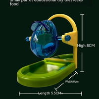 HKM-792083 Parrot Food Leakage Training Toy - Durable and Safe Foraging Feeder for Birds and Small Pets