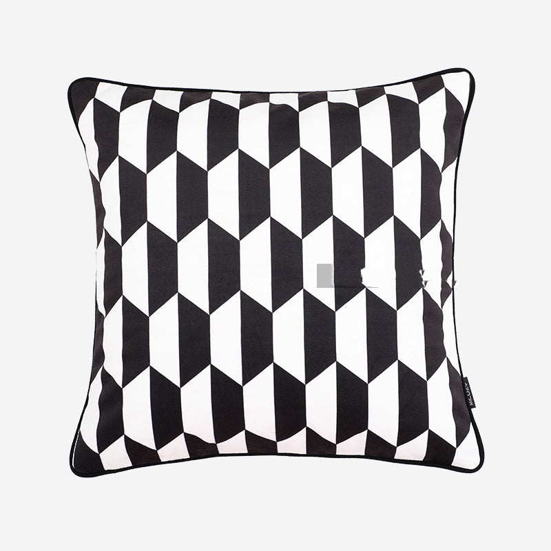 HKM-792211 Cozy Hall Sofa Throw Pillow Cover with Soft PP Cotton Filling