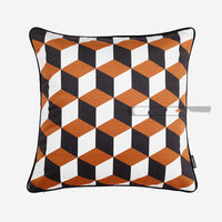 HKM-792211 Cozy Hall Sofa Throw Pillow Cover with Soft PP Cotton Filling