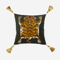 HKM-792211 Cozy Hall Sofa Throw Pillow Cover with Soft PP Cotton Filling