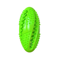 HKM-792659 Eco-Friendly Round Rubber Dog Toy Ball for Dental Care and Treat Dispensing