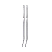 HKM-792659 Knitting Needles Set - Multi-Color 70mm Big Eye Elbow Metal Yarn Needles for Hand Knitting