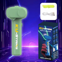 HKM-792787 Glow in the Dark String Rope Launcher Stress Relief Toy for Kids and Teens