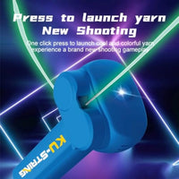 HKM-792787 Glow in the Dark String Rope Launcher Stress Relief Toy for Kids and Teens