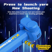 HKM-792787 Glow in the Dark String Rope Launcher Stress Relief Toy for Kids and Teens