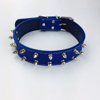 HKM-792851 Stylish Solid Color Rivet Dog Collar for Neck Sizes 43-54cm