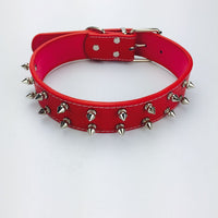 HKM-792851 Stylish Solid Color Rivet Dog Collar for Neck Sizes 43-54cm