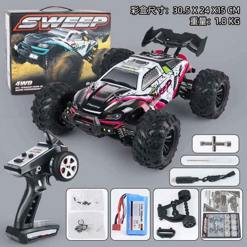 HKM-792979 1/16 Brushless Electric Remote Control Off-Road Truck, 70km/h with 120m Range