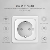 HKM-793171 Smart Wifi Socket with Power Meter, 16A, 230V, 3680W, Compact Design
