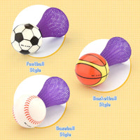 HKM-793235 Interactive PU Bouncing Doll Toy for Kids - Soft Mini Jumping Ball Spring Launcher