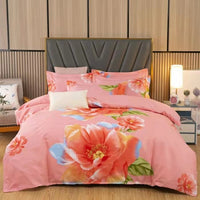 HKM-793299 Thickened Brushed Four-Piece Winter Bedding Set with Duvet Cover and Sheets