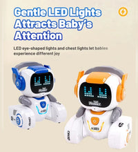 HKM-793555 Programmable Educational Robot with Touch-Sensitive Remote Control and LED Light for Kids