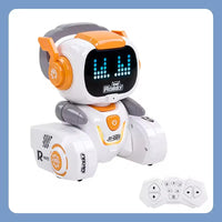 HKM-793555 Programmable Educational Robot with Touch-Sensitive Remote Control and LED Light for Kids