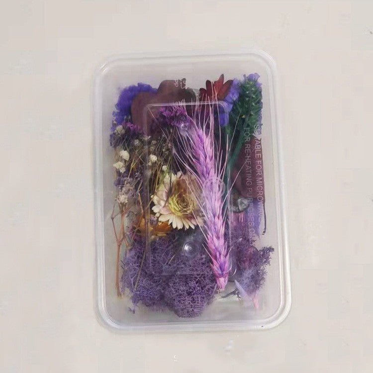 HKM-794067 Dried Flower Photo Frame Craft Kit with Everlasting Flowers