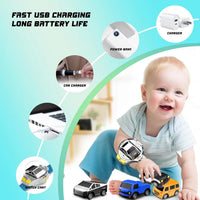 HKM-794131 Mini Remote Control Watch Car Toy with 2.4G Wireless Technology - Ideal for Ages 5 and Up