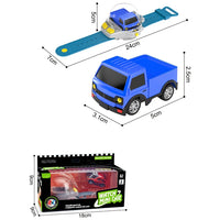 HKM-794131 Mini Remote Control Watch Car Toy with 2.4G Wireless Technology - Ideal for Ages 5 and Up