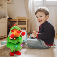 HKM-794259 Dancing Plush Toy - Singing and Mimicking Interactive Penguin, Snowman, or Elk for Kids - Perfect Christmas Gift