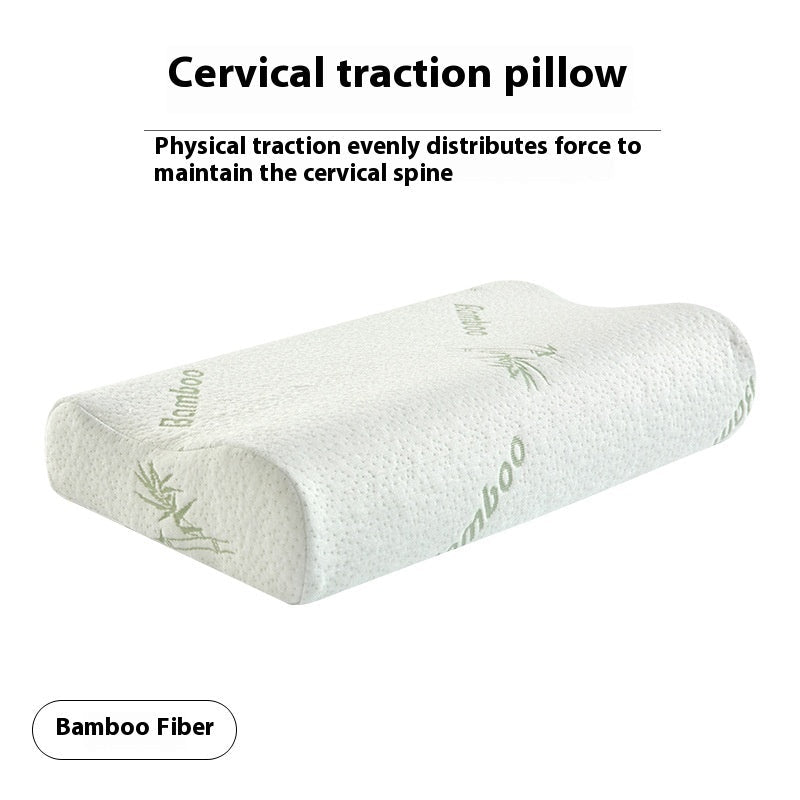 HKM-794259 Wavy Memory Foam Neck Pillow for Adults - Slow Rebound Support Core
