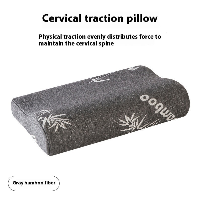 HKM-794259 Wavy Memory Foam Neck Pillow for Adults - Slow Rebound Support Core