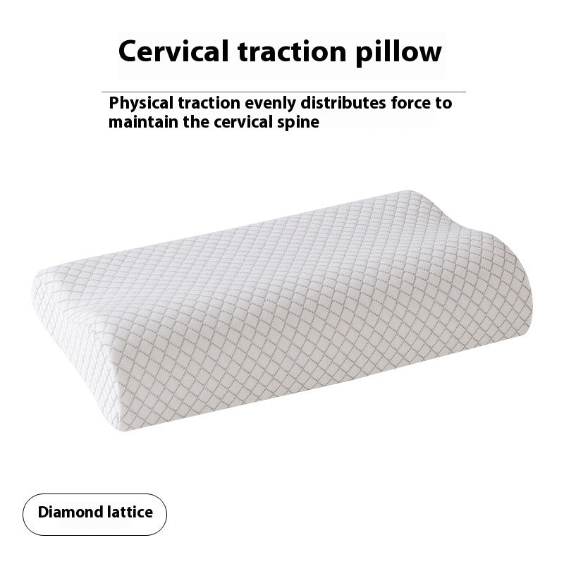 HKM-794259 Wavy Memory Foam Neck Pillow for Adults - Slow Rebound Support Core