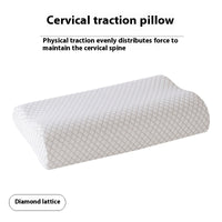 HKM-794259 Wavy Memory Foam Neck Pillow for Adults - Slow Rebound Support Core