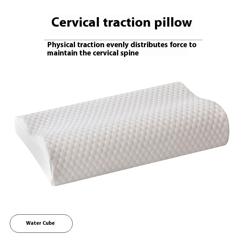 HKM-794259 Wavy Memory Foam Neck Pillow for Adults - Slow Rebound Support Core