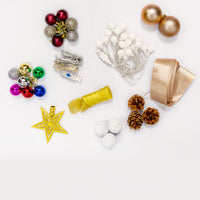 HKM-794899 Nordic Style Origami Christmas Tree Decoration - Paper Ornament for Living Room