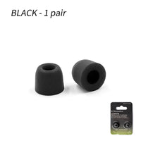 HKM-795027 Memory Foam Silicone Sleeves for In-Ear Headphones - Red, Blue, Black