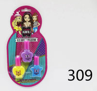 HKM-795283 Kids Pretend Play Cosmetic Makeup Set with Lipstick and Nail Polish for Ages 2-14