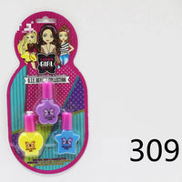 HKM-795283 Kids Pretend Play Cosmetic Makeup Set with Lipstick and Nail Polish for Ages 2-14