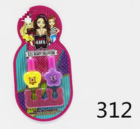 HKM-795283 Kids Pretend Play Cosmetic Makeup Set with Lipstick and Nail Polish for Ages 2-14