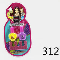 HKM-795283 Kids Pretend Play Cosmetic Makeup Set with Lipstick and Nail Polish for Ages 2-14