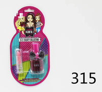 HKM-795283 Kids Pretend Play Cosmetic Makeup Set with Lipstick and Nail Polish for Ages 2-14