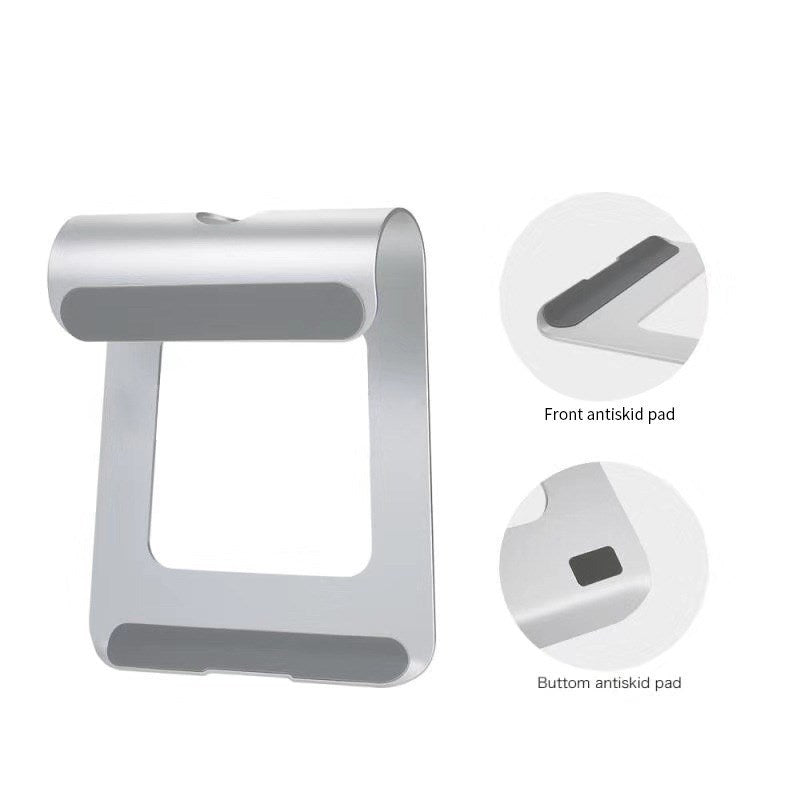 HKM-795347 Aluminum Alloy Notebook Cooling Stand - Adjustable Laptop Radiator Bracket